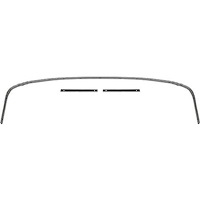 CTS5960 1959-60 Impala; GM B-Body; Convertible Top Rear Tack Strip Bow Set; Tacking Rail; Trimstick; 3-Piece