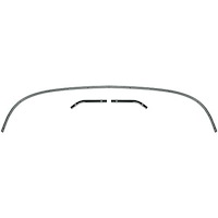 CTS6566 Convertible Top Rear Tack Strip Bow Set for 1965-1966 Buick, Cadillac, Chevy, Pontiac, Oldsmobile, B-Body