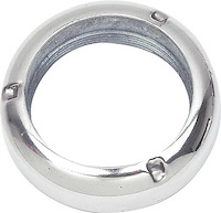 CX1009 1951-59 Bel Air, 150, 210, Nomad; 1955-59 Chevrolet/GMC Truck; Ignition Switch Nut; 3 Slot; Polished Stainless