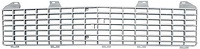 CX1246 1971-72 Chevrolet Truck; Inner Front Grill Insert; Argent Silver