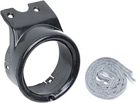 CX1480 1967-72 Chevy, GMC Pickup, Blazer/Jimmy, Suburban; Dash Vent Bezel; with AC; Black; LH; Driver Side