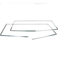 CX1916 1947-55 Chevrolet, GMC Truck; Door Panel Frames; Stainless Steel