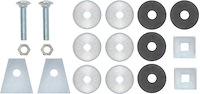 CX4835 Radiator Core Support Mounting Kit for 1960-1968 Chevy/GMC Trucks, 1958-1960 Chevy Impala, Bel Air, Biscayne