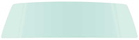 DB6425T Back Window Glass; 1982-93 S10, S15, Sonoma; Stationary; Light Green Tint
