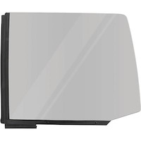 DD8308Y 1992-2000 Chevy, GMC Pickup, Suburban, Tahoe, Yukon; 4-Door; Rear Door Window Glass; Privacy Limo Tint; LH Driver Side