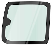 DQ9481T 1999-2007 Silverado, Sierra; Extended Cab Pickup; Rear Quarter Window Glass; Movable; Tinted; RH Passenger Side