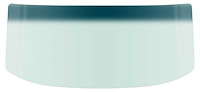 DW617T 1962-63 Dodge/Plymouth B-Body, 2/4-Door Hardtop/Sedan/Wagon/Convert, Light Green Tinted Windshield, w/ Blue/Green Shade