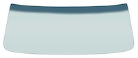 DW670T 1966-67 Buick, Chevrolet, Pontiac, Oldsmobile; A-Body; Front Windshield Glass; 2 Door Hardtop, Coupe, Convertible; Light
