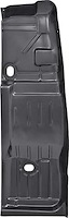 E167211B Full Floor Pan 1968-76 Nova, Ventura, Omega, Apollo; with Toe Board; with Drain Holes; LH
