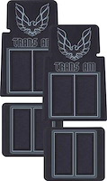 F74001 Carpeted Floor Mat Set for 1970-1992 Pontiac Firebird Trans Am