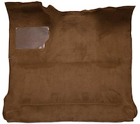 F9183252 Molded Cutpile Carpet Kit for 1980-86 Ford F-Series Regular Cab [Nutmeg]