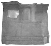 F9183747 Cutpile Carpet Kit for 1987-96 Ford F-Series Regular Cab w/ High Tunnel [Dark Gray]