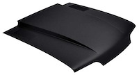FM110039 2 in. Rise Cowl Induction Hood for 1987-93 Ford Mustang