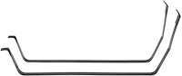 FT6108A Fuel Tank Mounting Straps 1970-74 Challanger, Barracuda, Cuda; EDP Coated Steel; Pair
