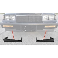 GN110772 1986-87 Buick Grand National, Type T, Turbo; Air Dam Deflectors; Pair