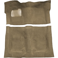 GN11138117 1974-75 Buick Regal; 2-Door; Complete Molded Carpet Kit; Cutpile; Medium Saddle