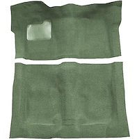 GN11138148 1974-75 Buick Regal; 2-Door; Complete Molded Carpet Kit; Cutpile; Willow Green