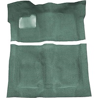 GN11138180 1974-75 Buick Regal; 2-Door; Complete Molded Carpet Kit; Cutpile; Sage Green