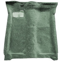 GN21138080 1977 Buick Regal; 2-Door; Complete Molded Carpet Kit; Mass Backing; Cutpile; Sage Green
