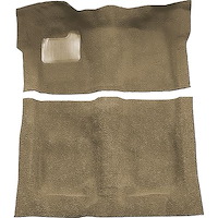 GN21138117 1974-75 Buick Regal; 2-Door; Complete Molded Carpet Kit; Mass Backing; Cutpile; Medium Saddle