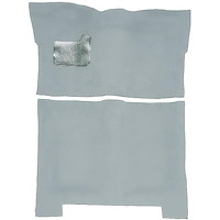 GN21138241 1974-75 Buick Regal; 4-Door; Complete Molded Carpet Kit; Mass Backing; Cutpile; Powder Blue