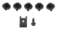 HK229 1969-70 Ford Mustang; Grill Mounting Hardware; 7-Piece Set
