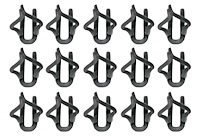 HK716 Door Panel Clip Set for 1960-1973 Ford Mustang, Falcon, Ranchero, Galaxie, Mercury Comet