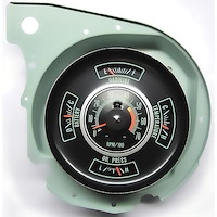 IN12500V 1966 Chevrolet Chevelle; Dash Gauge; W/Tachometer; 5000 RPM Redline