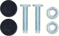 Hood Adjuster Screw & Bumper Set 1967-69 Camaro/Firebird