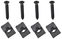 K999 Dash Carrier Assembly Hardware Set 1970-78 Camaro; 8-Piece