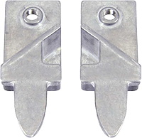 KW960 1968-69 Camaro, Firebird; Door Glass Rear Stops; Pair