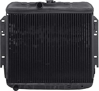 MA2253A Replacement Radiator 1963-66 Mopar A-Body Small Block V8 With Automatic Trans 4 Row