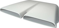MA2449 1960-76 Dodge, Plymouth; Dual Snorkel Hood Scoop; Universal Design; Fiberglass