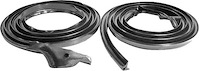 ME500 Door Frame Weatherstrip 1970-74 Challenger, Barracuda, Cuda; with End Caps, Pair; OER