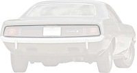 Tail Panel Molding Set for 1970-1971 Plymouth Barracuda/Cuda [4-PC]