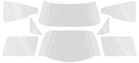 MM1732A 1968-70 Mopar B-Body (Except Charger), Glass Set, Clear, Hardtop