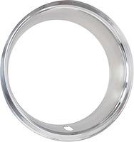 Trim Ring for Rallye Wheel 14 in. x 7 in. for 1970-1974 Mopar Models [3 in. Deep, Polished Stainless Steel]