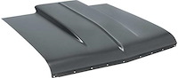 N6667 Cowl Induction Hood-1966-67 Chevy II/Nova; with 2" Rise; Bolt On; EDP Coating