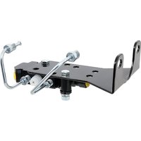 PV29201B GM Proportioning Valve & Bracket Kit, Disc/Drum, Bottom Mount, Fits 1/2" & 9/16" Master Cyl Ports, Black