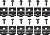 Rocker Molding Clip Set 1" Tall