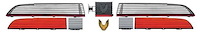 R278144 1979-81 Pontiac Trans Am; Tail Lamp and Fuel Door Assembly Kit; for Models with Firebird Emblem; Gold Bird