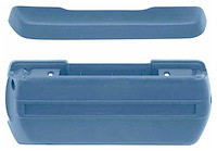 R4908 Front Arm Rest Kit 1968-74 Standard Medium Blue