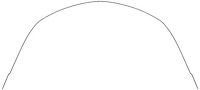 ST015 Convertible Rain Gutter Wire 1971-1976 Chevy Impala, Caprice, Buick LeSabre, Delta 88, Catalina