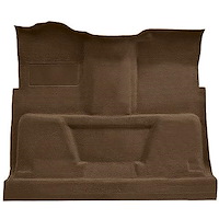 T1196718 1973-74 Chevrolet, GMC Pickup; Regular Cab; Molded Carpet Kit; Loop; Standard Backing; Column Shift; Automatic or 3-Spe