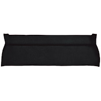 T1749101 1974-87 Chevrolet/GMC Truck; Regular Cab; Rear Wall Carpet; Cutpile; Black