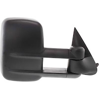 T307057 Power Towing Mirror Heated; 1999-02 Chevrolet/GMC Silverado, Sierra; 2000-02 SUV; Textured Black Finish; RH