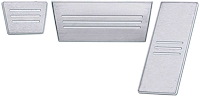 T6243 1984-96 Chevy, GMC C/K Pickup, Blazer/Jimmy, Suburban, Tahoe, Yukon; Billet Aluminum Pedal Set; with Auto Trans; 3 Piece S