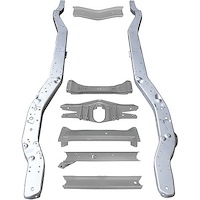 T677200 1967-72; Chevrolet/GMC C10; Frame Rebuild Starter Kit; 8-Pieces; With Factory Holes; OE Style