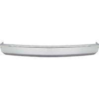 T70015G Front Bumper; 1988-98 Chevrolet, GMC GMT400 Truck; With Impact Strip Slots; With Bumper Guard and License Plate Holes;