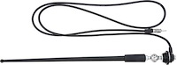 T70468 Rubber Antenna Mast and Cable Assembly for 1973-1991 Chevrolet, GMC Truck [Fender Mounted]